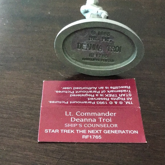 Set of 7 Star Trek: The Next Generation Pewter Characters - Picture 6 of 16